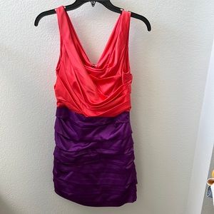 Express colorblock dress , size 4